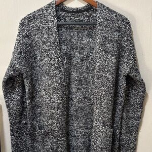 Forever 21 Black and White Cardigan
